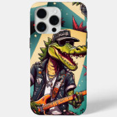 Grappige rockster Crocs Case-Mate iPhone Case (Achterkant)