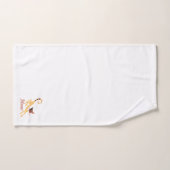Grappige rode kat bad handdoek (Handdoek)
