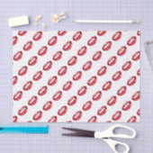 Grappige Rode Lippen  Tissuepapier (Craft)