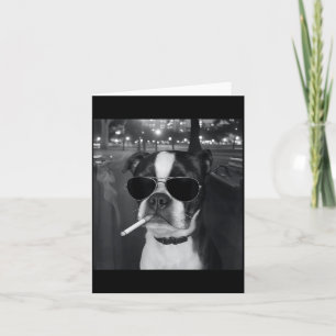 Grappige Roken Hond Meme Sigaret Gen Z Meme Hond L Kaart