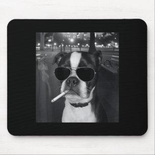 Grappige Roken Hond Meme Sigaret Gen Z Meme Hond L Muismat