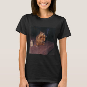 Grappige Rokkende Bosmarmot Sigaret Gen Z Retro Me T-shirt