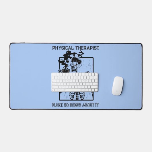 Grappige röntgenstraal Pas Medische Fysieke Therap Bureaumat (Keyboard & Muis)