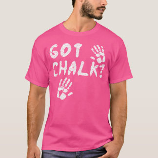 Grappige Rotsbeklimming Kreeg Krijt Klimmer Klimt T-shirt