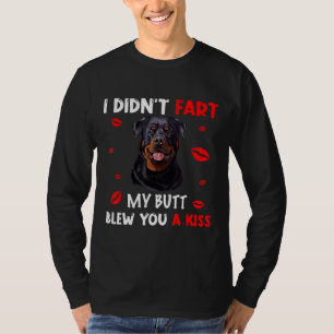 Grappige rottweiler die ik geen scheten heb laten  t-shirt