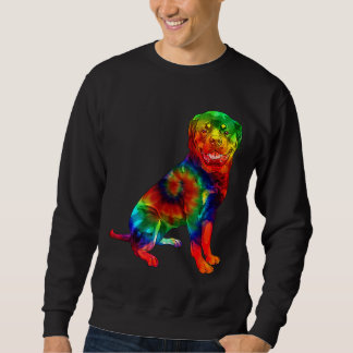 Grappige Rottweiler Psychedelic Hippie Rottie Hond Trui