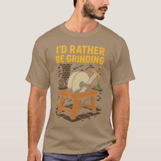 Grappige RPG-gaming grap spel Grinding Farming Loo T-shirt