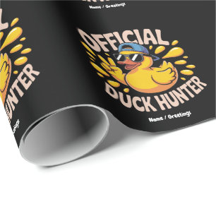 Grappige Rubber Eend Jacht Cruise Squad Lachen Cadeaupapier