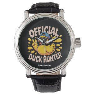 Grappige Rubber Eend Jacht Cruise Squad Lachen Horloge