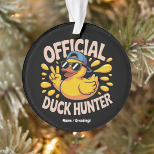 Grappige Rubber Eend Jacht Cruise Squad Lachen Ornament