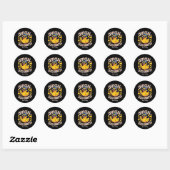 Grappige Rubber Eend Jacht Cruise Squad Lachen Ronde Sticker (Vel)