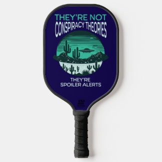 Grappige Samenzweringstheorie UFO Pickleball Paddle