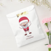 Grappige Santa aangepaste tekst gunst tassen Bedankzakje (Gezegeld)