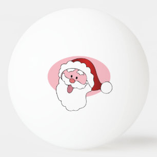 Grappige Santa custom ping pong ballen