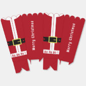 Grappige Santa Design Kerst Popcorn Box Bedankdoosjes (Ongevouwen)