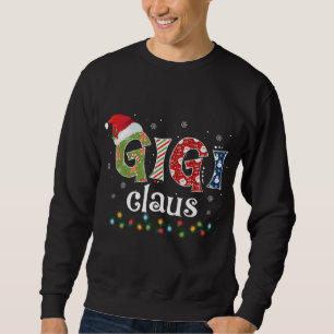Grappige Santa Gigi Claus Kerstmis Pyjama Familie Trui