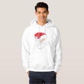 grappige santa hoodie (Voorkant volledig)