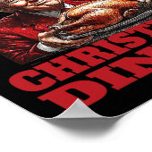 Grappige Santa Trump Winner Kerstdiner X Poster (Hoek)