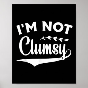 Grappige sarcasme citaten in niet onhandig grafisc poster