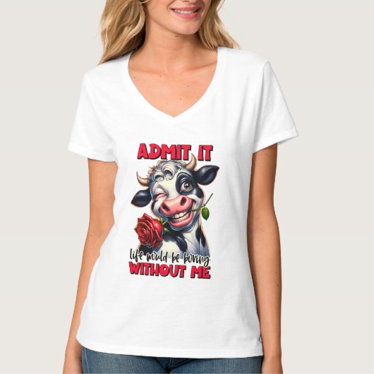 Grappige sarcasme eend word art t-shirt (Voorkant)