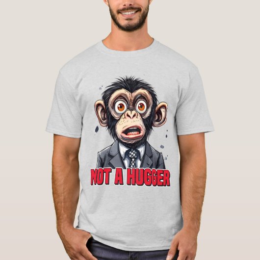 Grappige sarcasme hugger word art t-shirt (Voorkant)