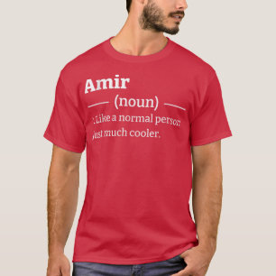 Grappige Sarcastische Amir  T-shirt