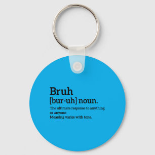 Grappige Sarcastische Citaten Bro Definitie Trendy Sleutelhanger