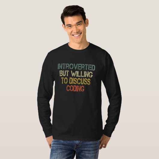 Grappige Sarcastische Coding Hacking Programming C T-shirt (Voorkant volledig)