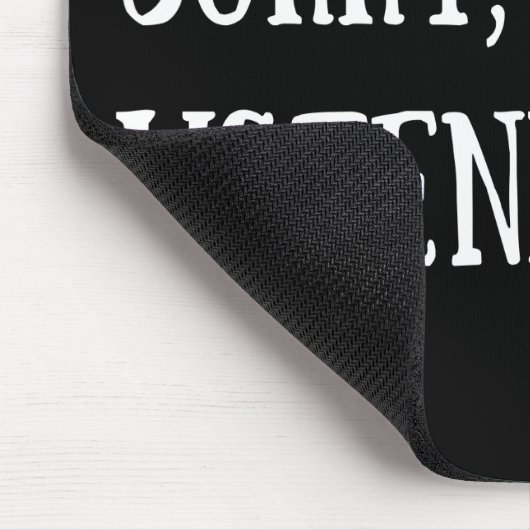 Grappige sarcastische gezegden bekende citaten muismat (Hoek)