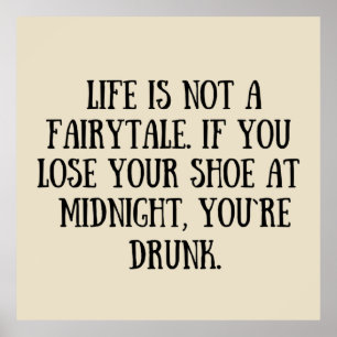 Grappige sarcastische gezegden bekende citaten poster