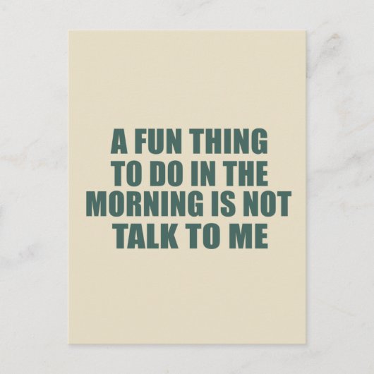 Grappige sarcastische gezegden introvert quotes briefkaart (Voorkant)