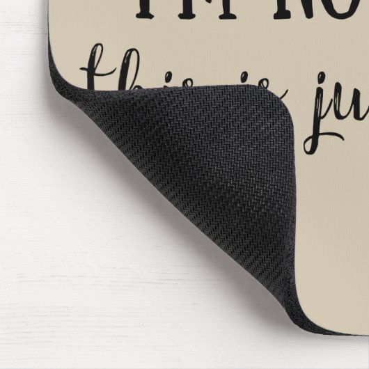 Grappige sarcastische gezegden introvert quotes muismat (Hoek)