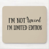 Grappige sarcastische gezegden introvert quotes muismat (Voorkant)