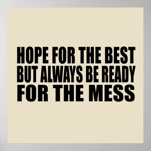 grappige sarcastische gezegden poster (Voorkant)