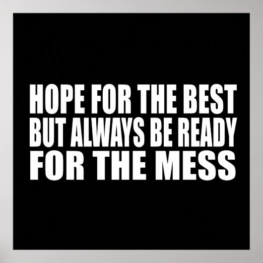 grappige sarcastische gezegden poster (Voorkant)