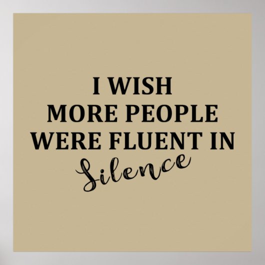 grappige sarcastische gezegden poster (Voorkant)