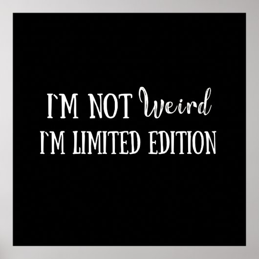 grappige sarcastische gezegden poster (Voorkant)