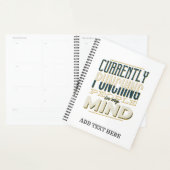 Grappige sarcastische Humor ponsen mensen in gedac Planner (Display)