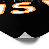 Grappige sarcastische kat slecht Kat misdadiger ga Poster (Hoek)