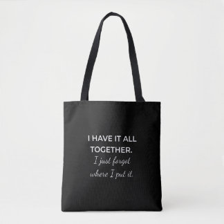 Grappige sarcastische quote draagtas