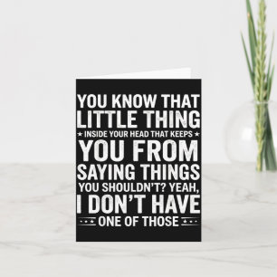 Grappige Sarcastische Quote Geen Filter Zeggen Din Kaart