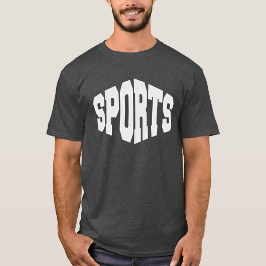Grappige sarcastische sporten t-shirt (Voorkant)