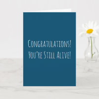 Grappige sarcastische verjaardag