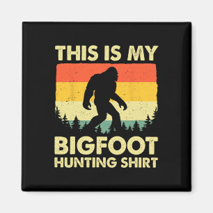 Grappige Sasquatch gelooft dat dit mijn Bigfoot-ja Magneet