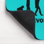 grappige saxofone-speler muismat (Hoek)