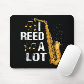 Grappige Saxofoon Muismat (Met muis)