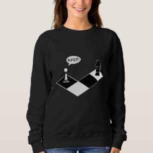 Grappige schaakstukken schaakmat T-shirt schaakclu