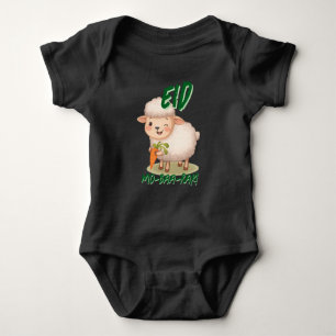 Grappige Schaap Eid Adha Baby eerste Eid Romper