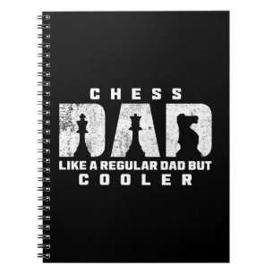 Grappige Schach Papa Zoals Een Gewone Vader Maar K Notitieboek