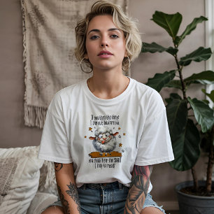 Grappige Schapen Sarcasme T-shirt